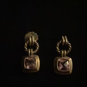 David Yurman Amethyst Earrings